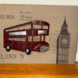 Red London Bus Wall Art